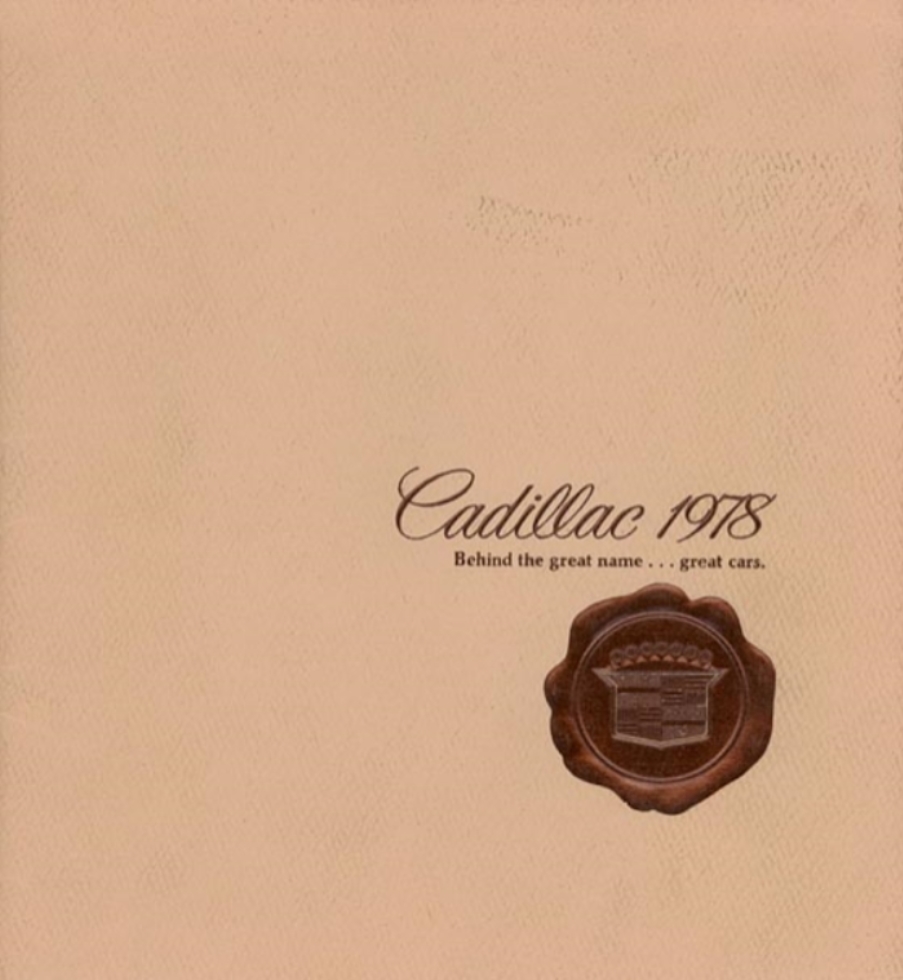 1978 Cadillac Full-Line Brochure Page 14